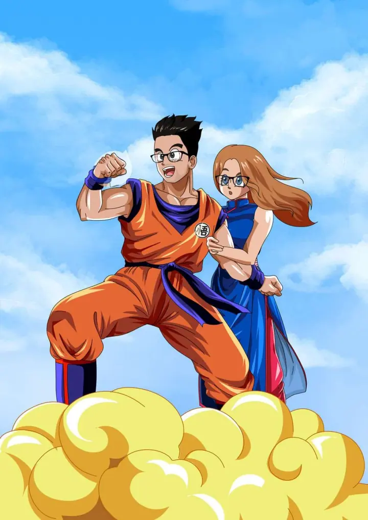 Fighter couple - for a birthday