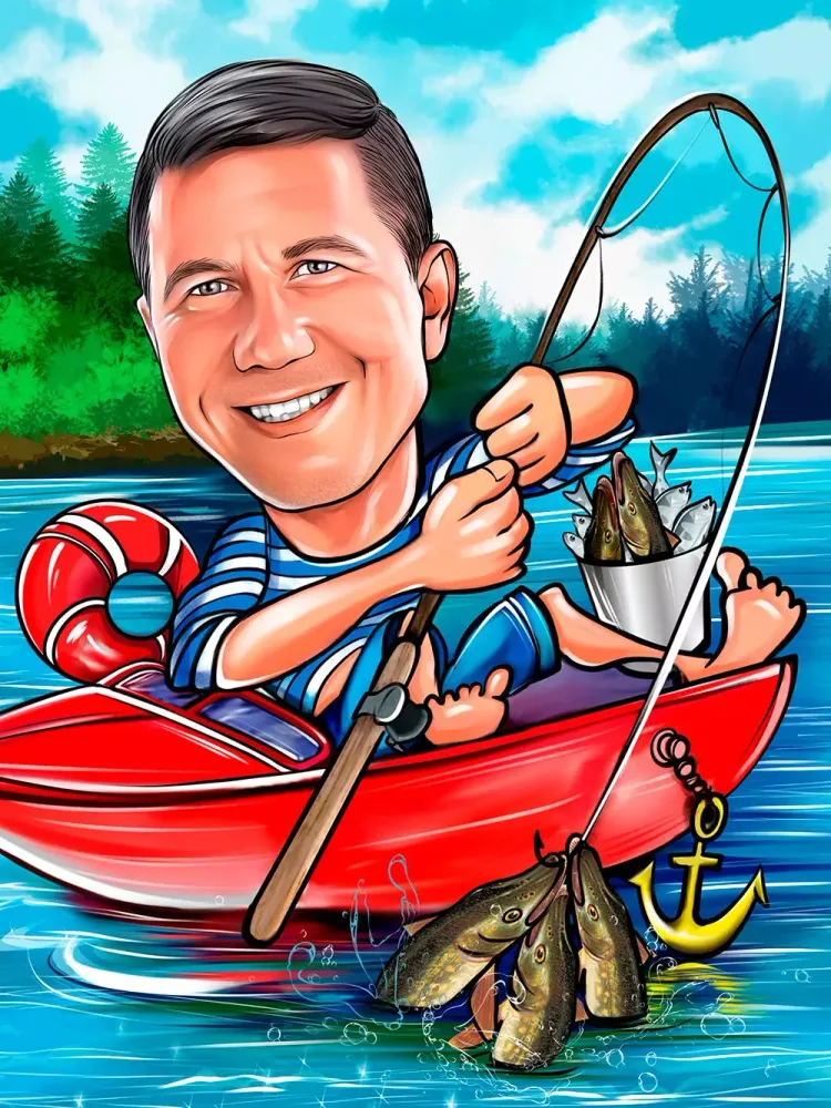 A fisherman for life - for dad's jubilee